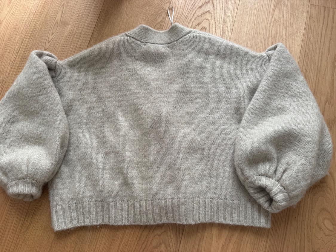 KNIT CARDIGAN WITH RHINESTONE BUTTONS - Image 3