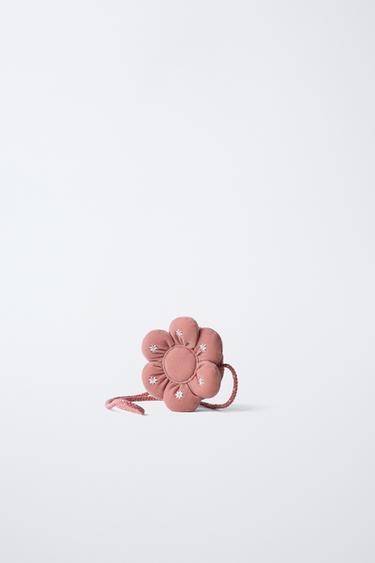 FLORAL CROSSBODY BAG - Pink by Zara - Image 2