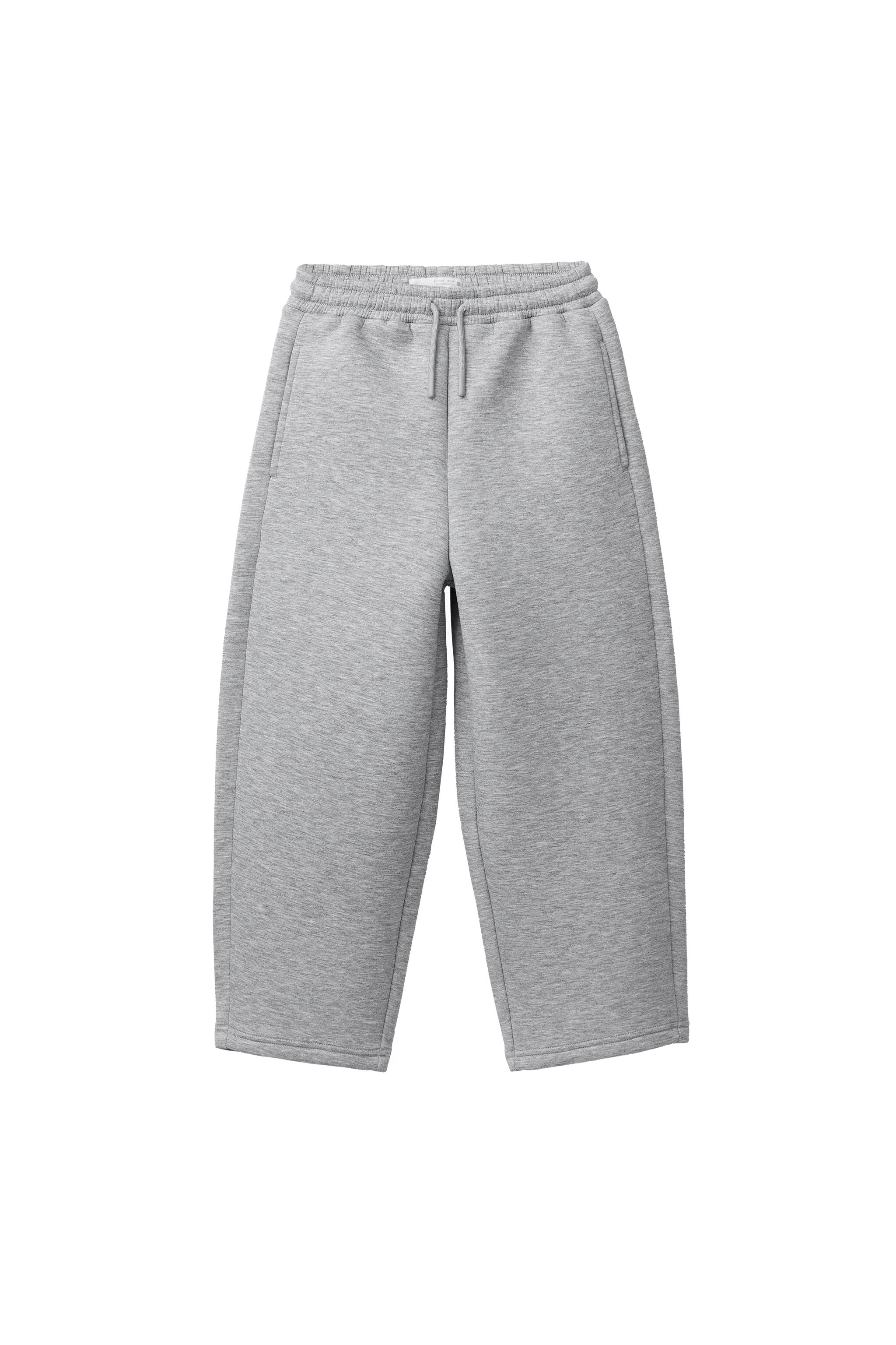 PANTALON STRAIGHT FIT EFFET NÉOPRÈNE