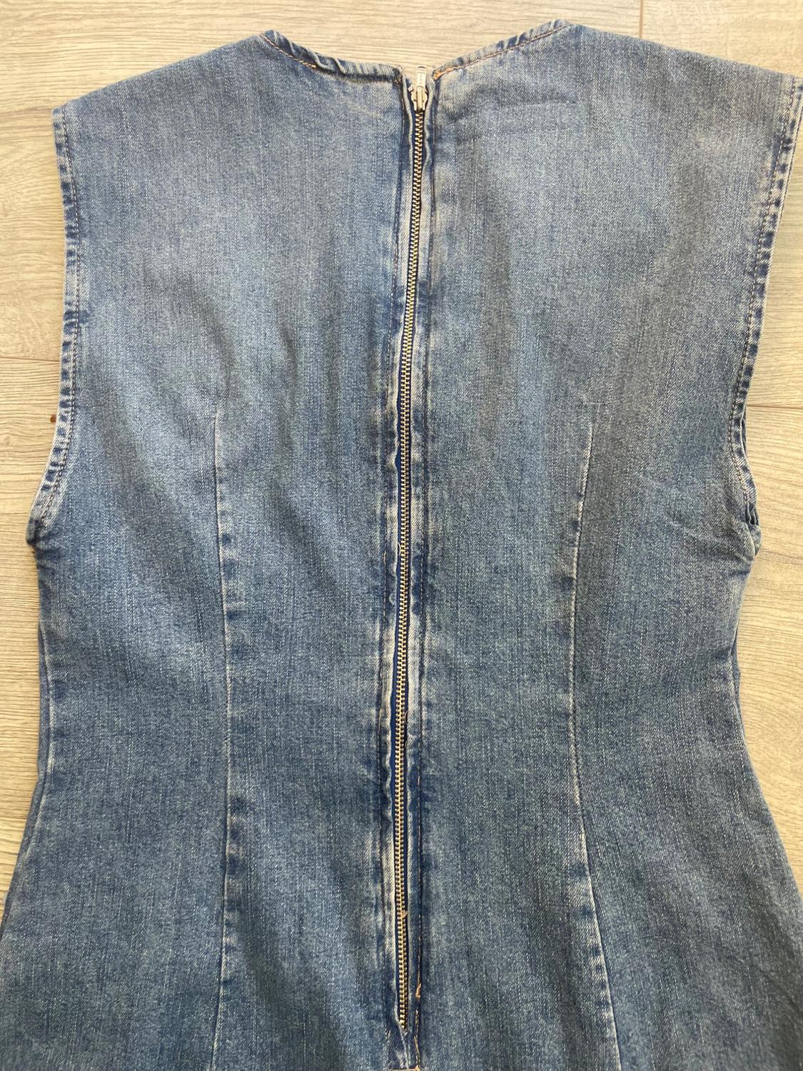 TRF DENIM MIRROR DRESS - Image 3