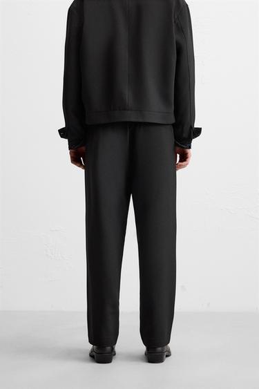 REGULAR FIT TROUSERS - Black by Zara - Image 2
