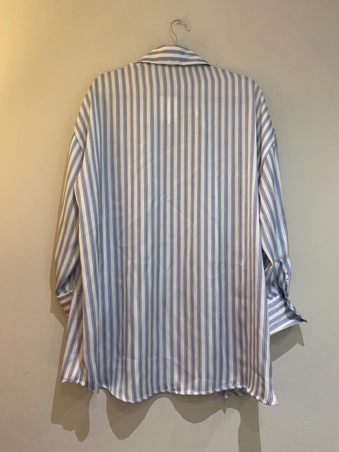 SATIN OVERSIZE SHIRT - Image 2