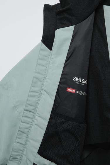 WATER-REPELLENT AND WINDPROOF JACKET WITH RECCO® SYSTEM – SKI COLLECTION - Sky blue by Zara - Image 10