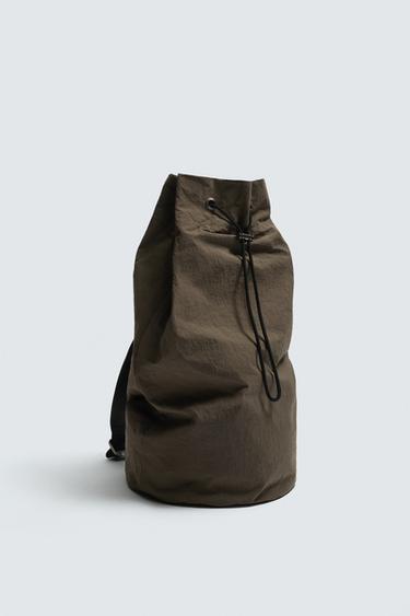 SAC SEAU TECHNIQUE - Vert kaki de Zara - Image 3