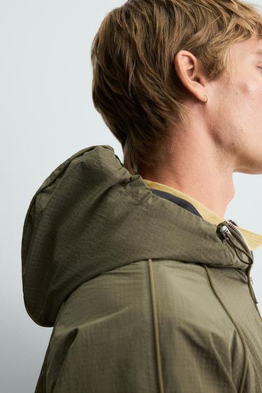 LIGHTWEIGHT WATER-REPELLENT TECHNICAL JACKET - Khaki by Zara - Image 6