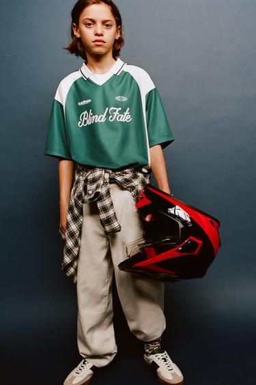 FOOTBALL T-SHIRT - Green by Zara