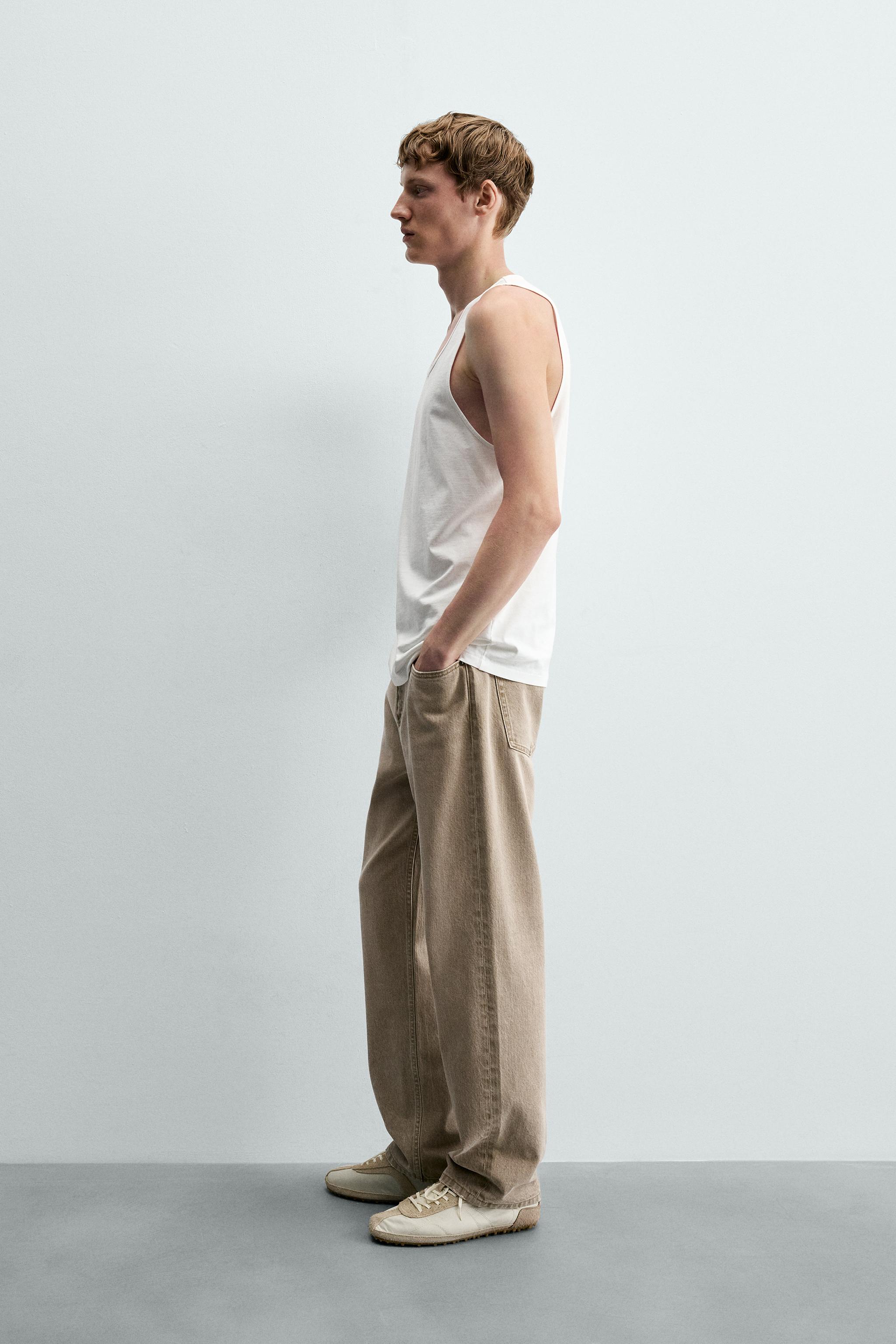 Zara REGULAR FIT MEDIUM WEIGHT ATLET görsel 4