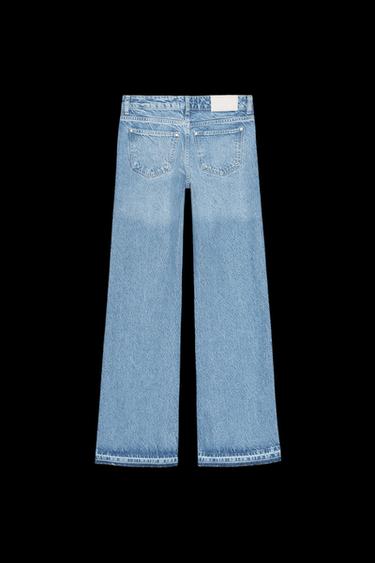 JEANS Z1975 BOOTCUT TIRO MEDIO - Azul medio de Zara
