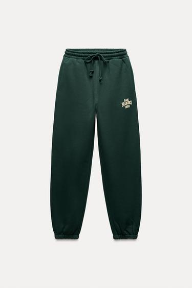 SAN FRANCISCO VARSITY TROUSERS - GREEN by Zara - Image 0