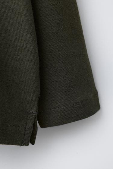 HAUT À COL ROULÉ - Vert foncé de Zara - Image 3