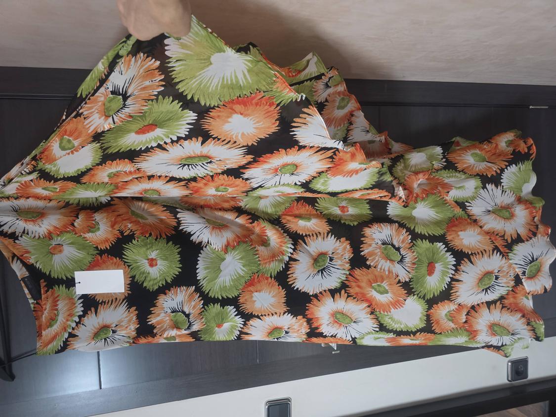 FLORAL PRINT ASYMMETRIC DRESS ZW COLLECTION - Image 3