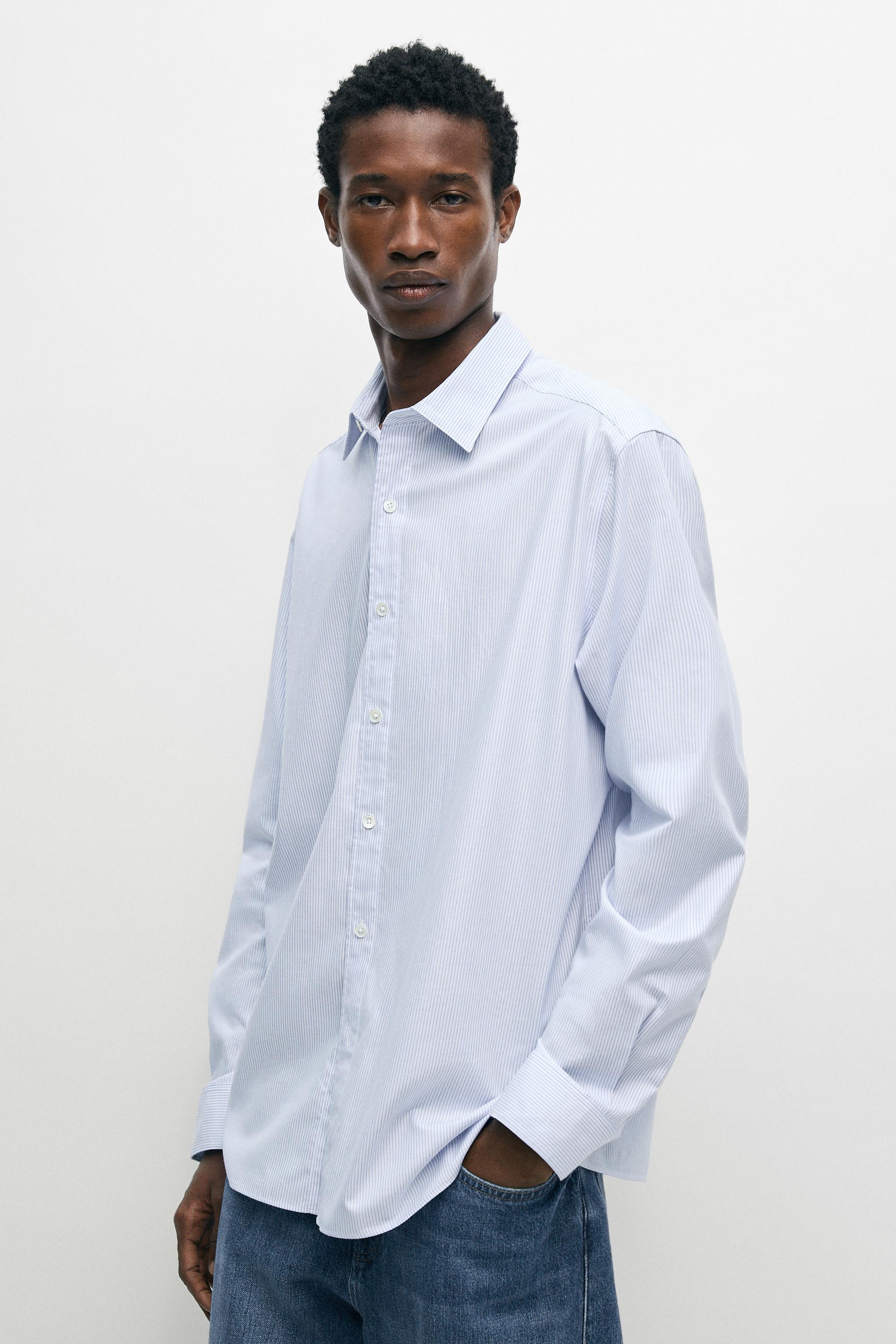 Chemise regular fit milleraies