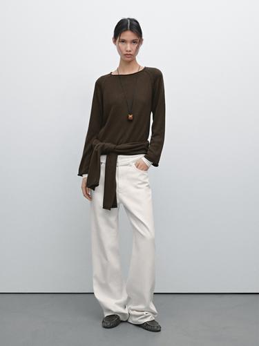 Zara Purl knit cutwork sweater - 763 - Image 0