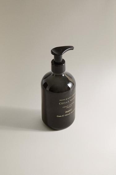 (500 ML) CEDAR WOOD HAND CREAM — Sky blue 2