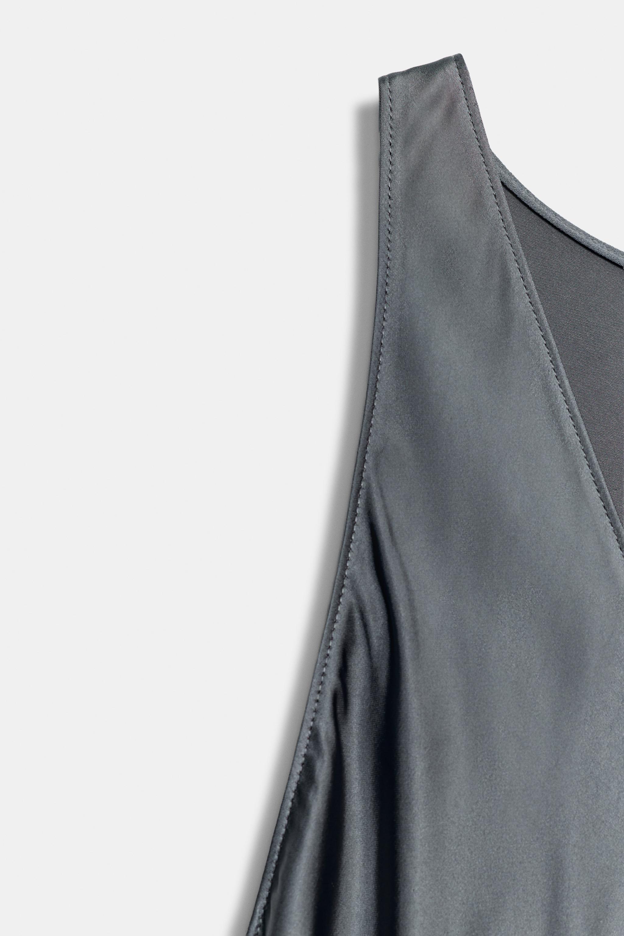 ZW COLLECTION LONG SATIN DRESS