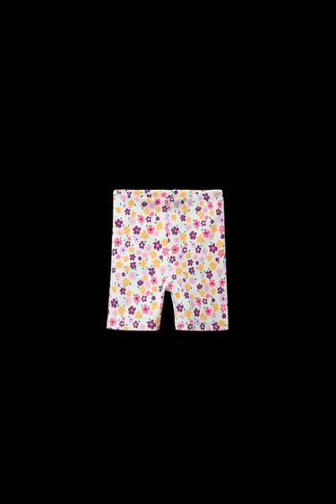 Zara RIBBED BIKE SHORTS - Dark mauve - Image 0