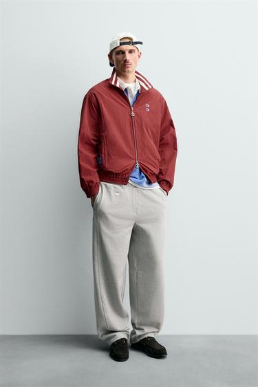 Zaras SPORTJACKA MED CHAMPION® X ZARA-MÄRKEN - Röd - Bild 0