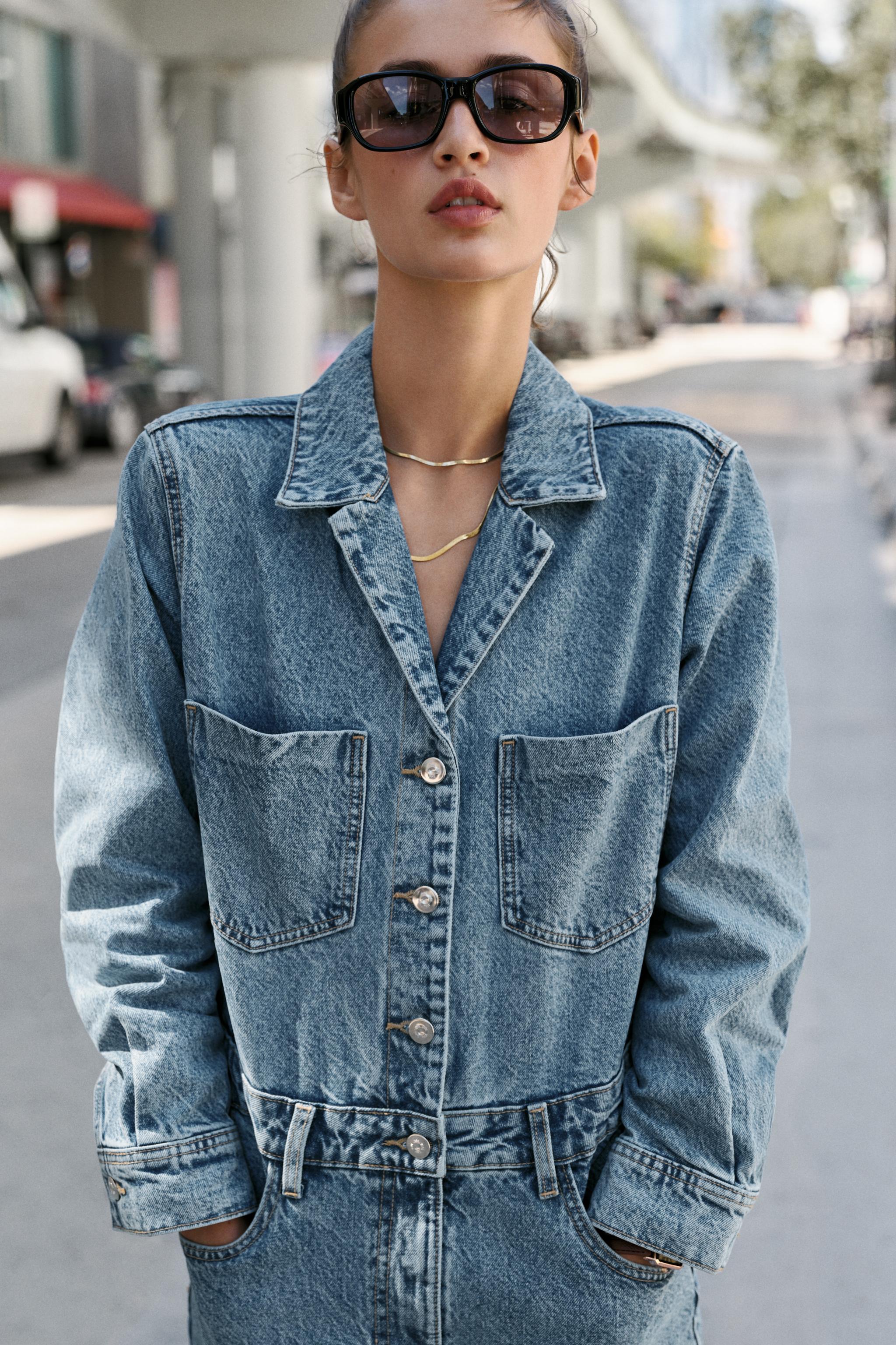 Z1975 LONG DENIM JUMPSUIT