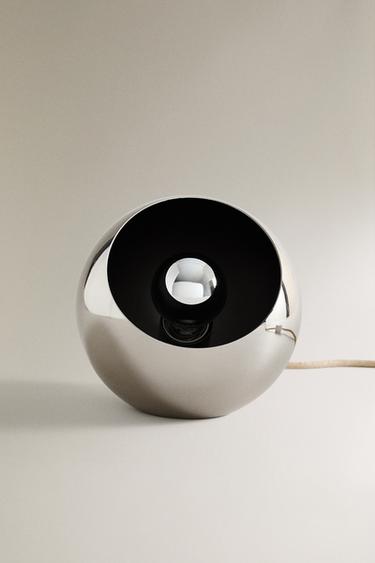 LAMPE DE TABLE SEMI-SPHÈRE - Argent de Zara - Image 5