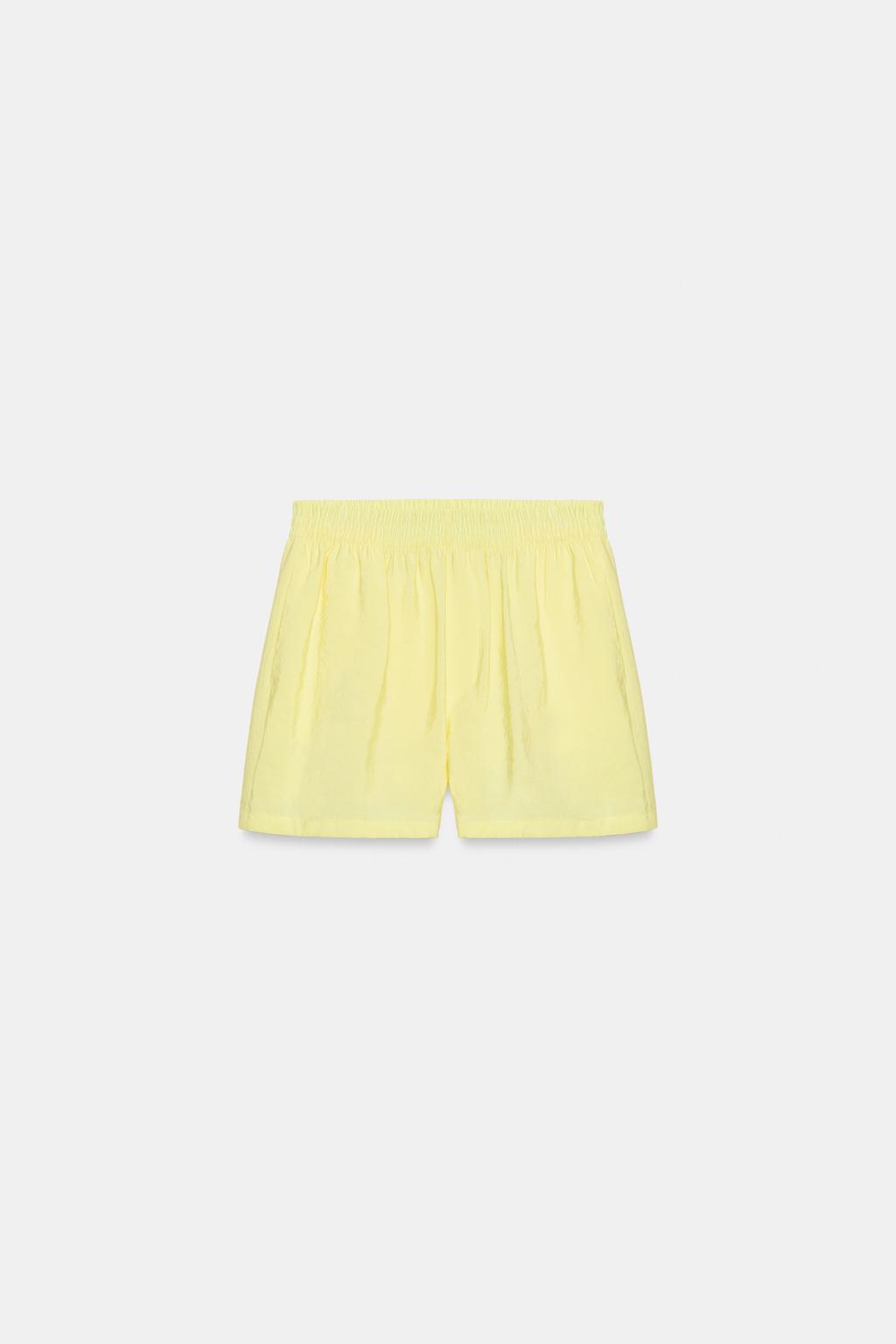 RELAXED SHORTS WITH ELASTIC WAIST