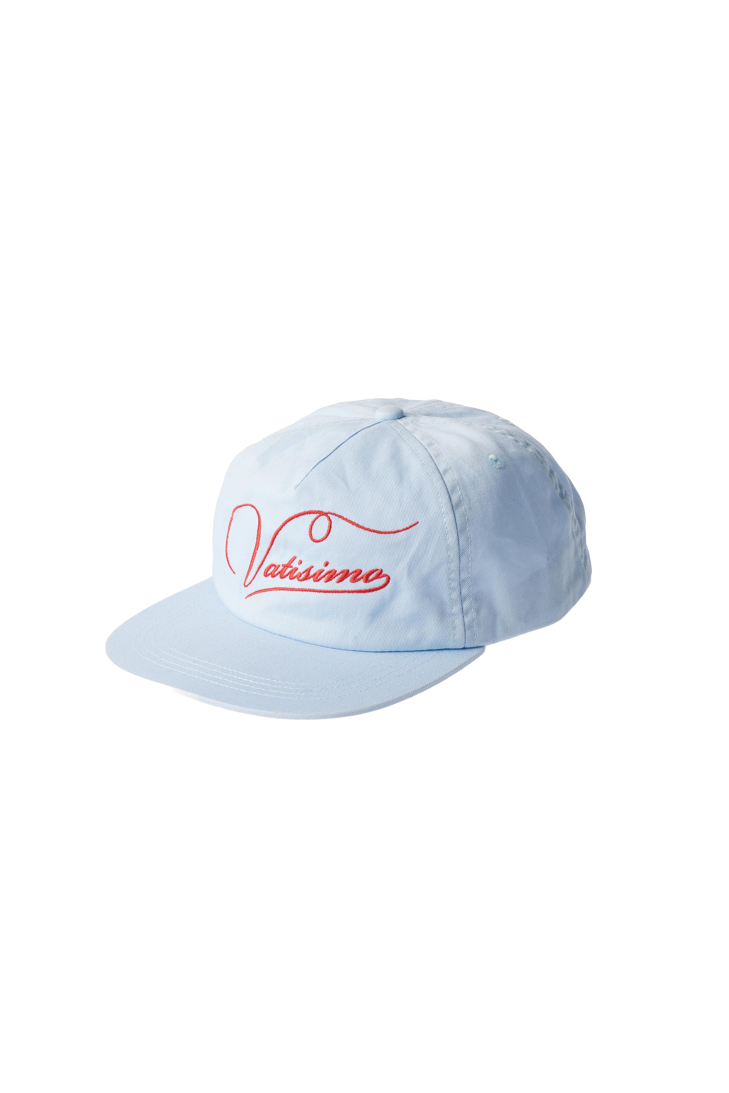 WILLY CHAVARRIA X ZARA EMBROIDERED FLAT VISOR CAP - Sky blue