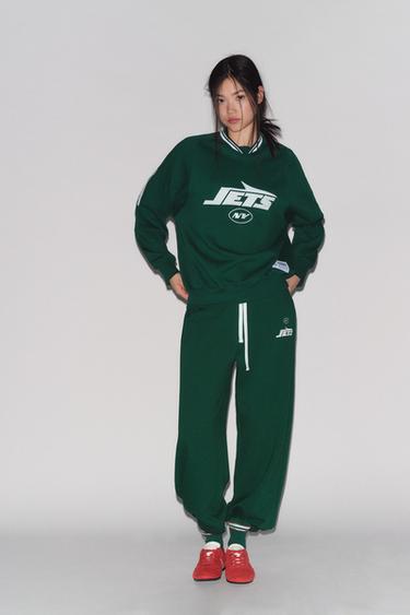 Zara NFL JETS SWEATPANTS - GREEN - Image 0