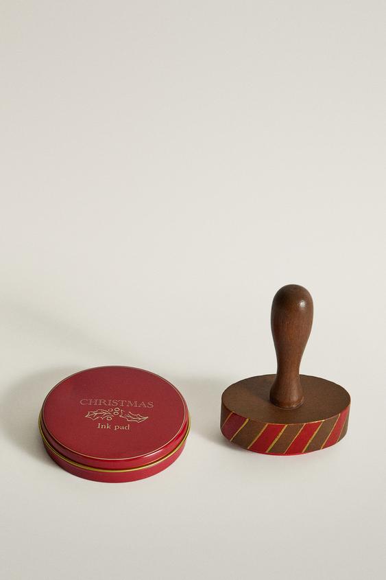 Set Stempel und Tinte für Weihnachtsgeschenke - Bunt von Zara - Bild 0