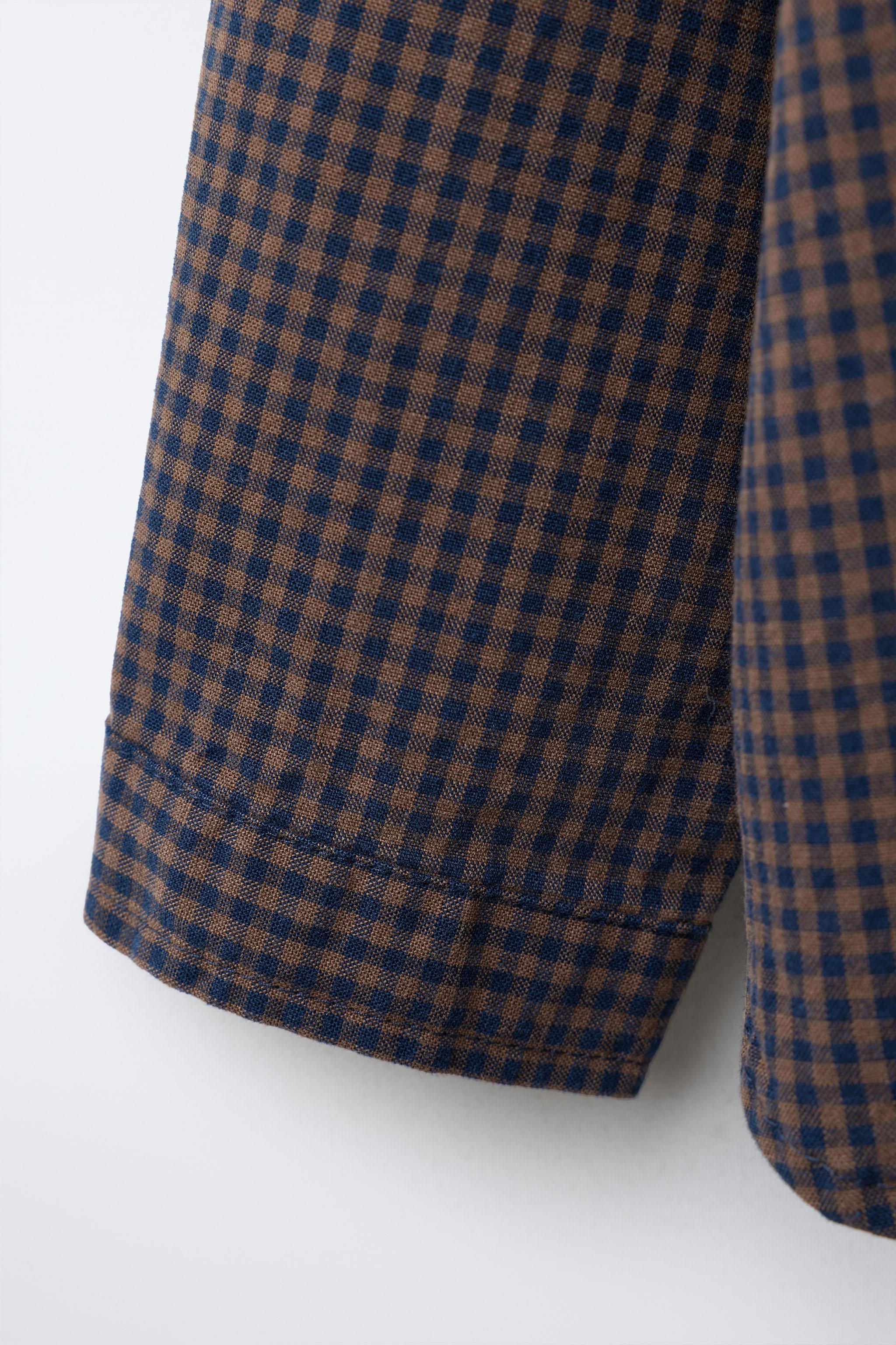 CHEMISE À CARREAUX VICHY