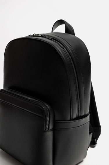 SAC À DOS TEXTURÉ - Noir de Zara - Image 5