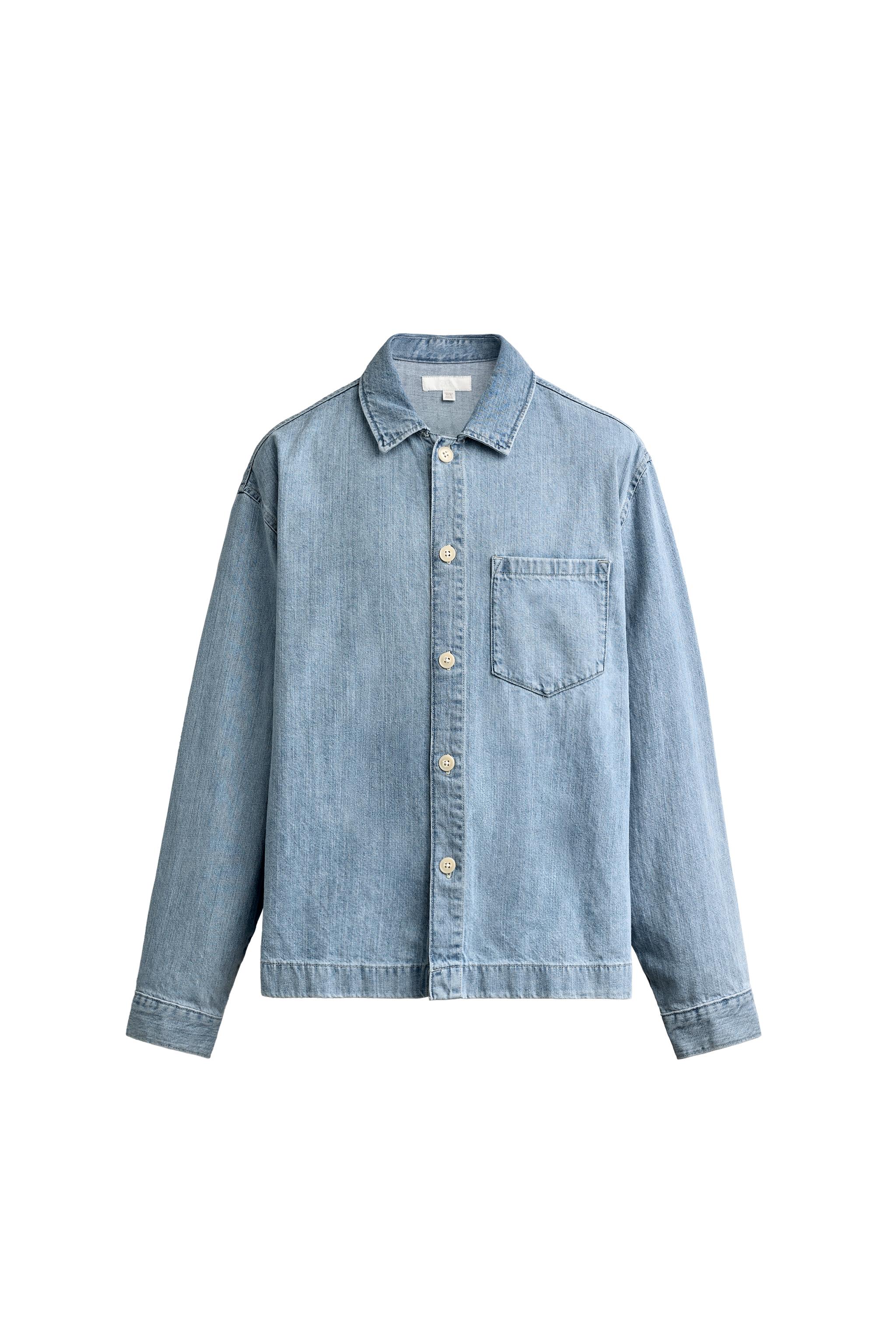 CAMISA DENIM BOXY FIT