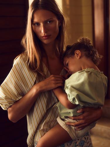 LIMITED EDITION STRIPED KAFTAN DRESS - striped by Zara