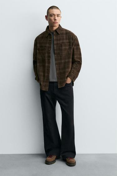 LEATHER SHOES WITH HOOKS - Brown by Zara - Image 1