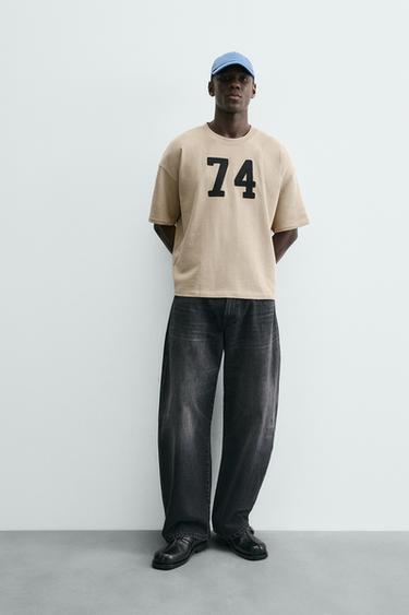 JEANS BALLOON FIT - Carbón de Zara - Imagen 0
