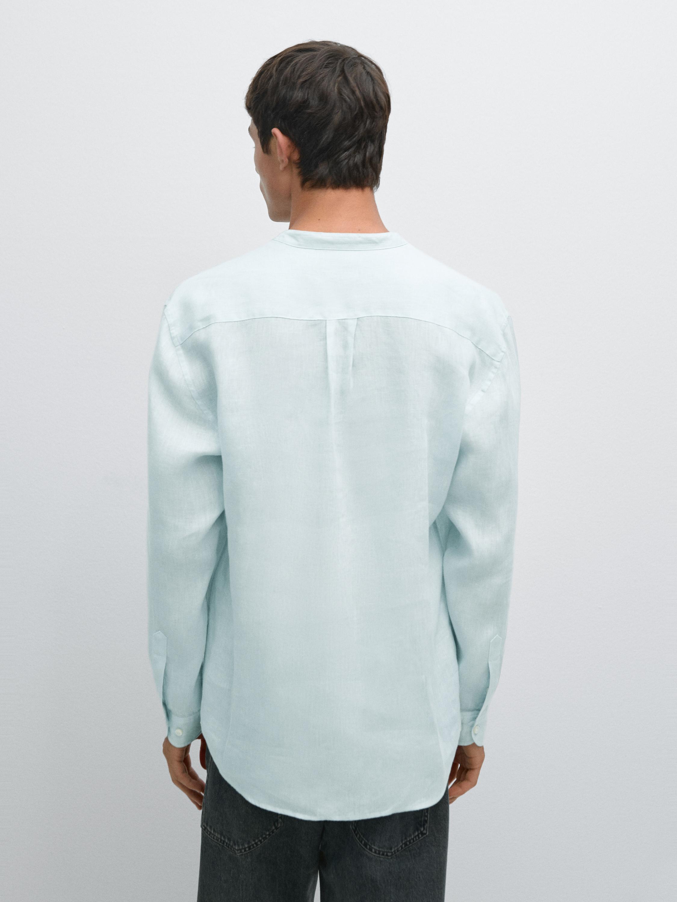 100% linen shirt