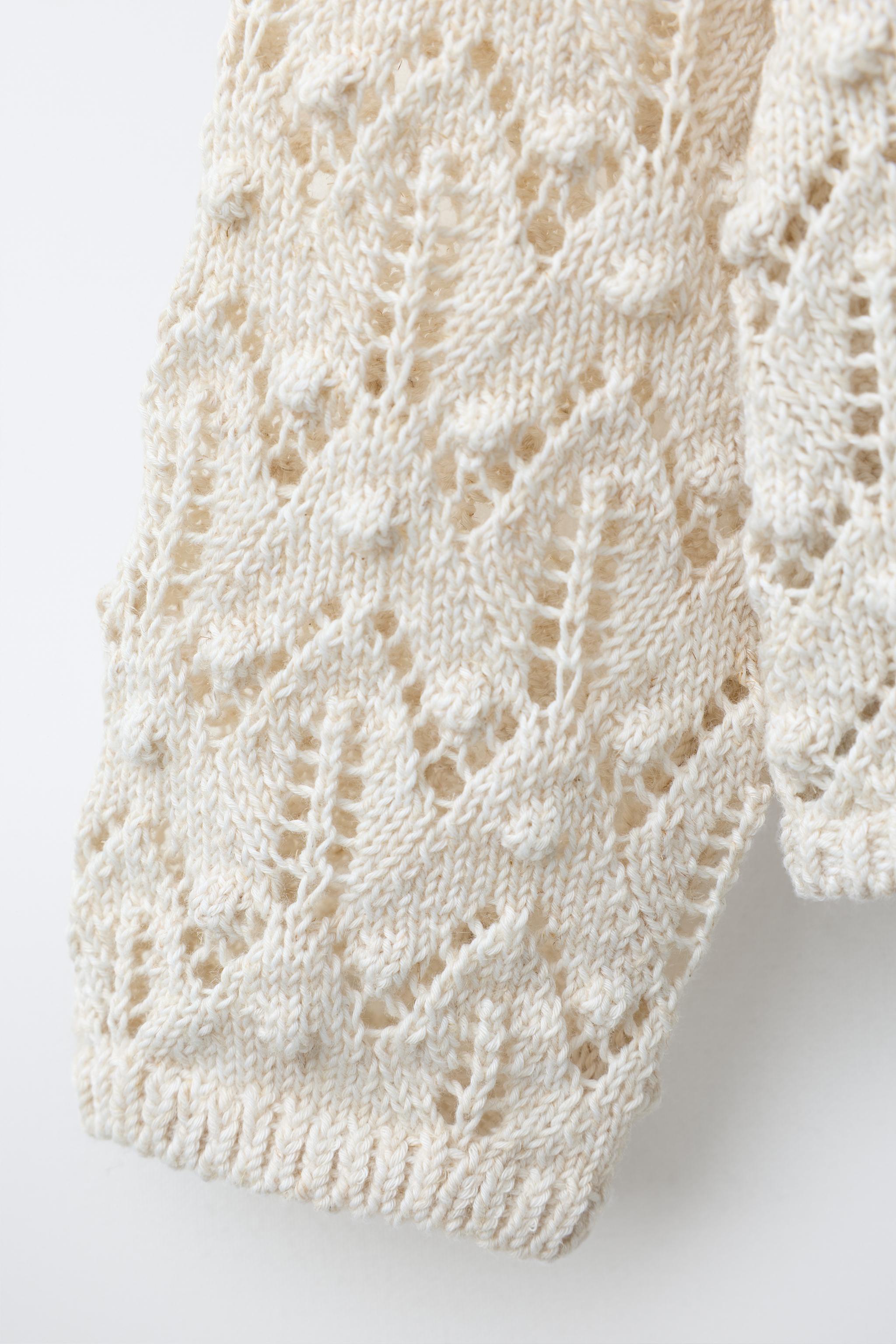 GILET EN MAILLE AVEC LIN
