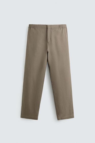VISKOSE-JUTE-HOSE - Nerzfarben von Zara