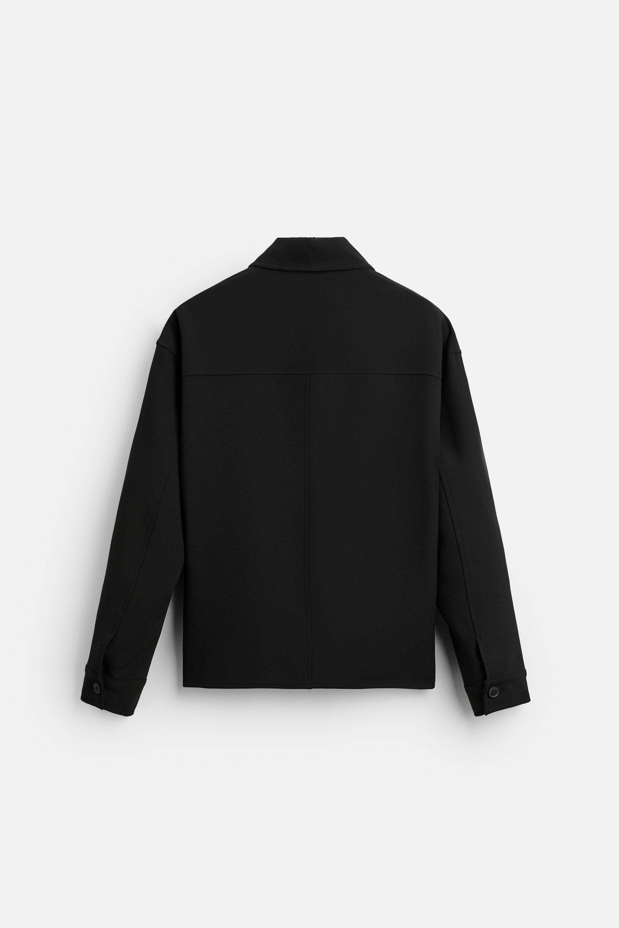 【ZARA】BOXY FIT シャツジャケット エクリュ | 7484/553/712 ZARA】BOXY FIT シャツジャケット エクリュ | 7484/553/712