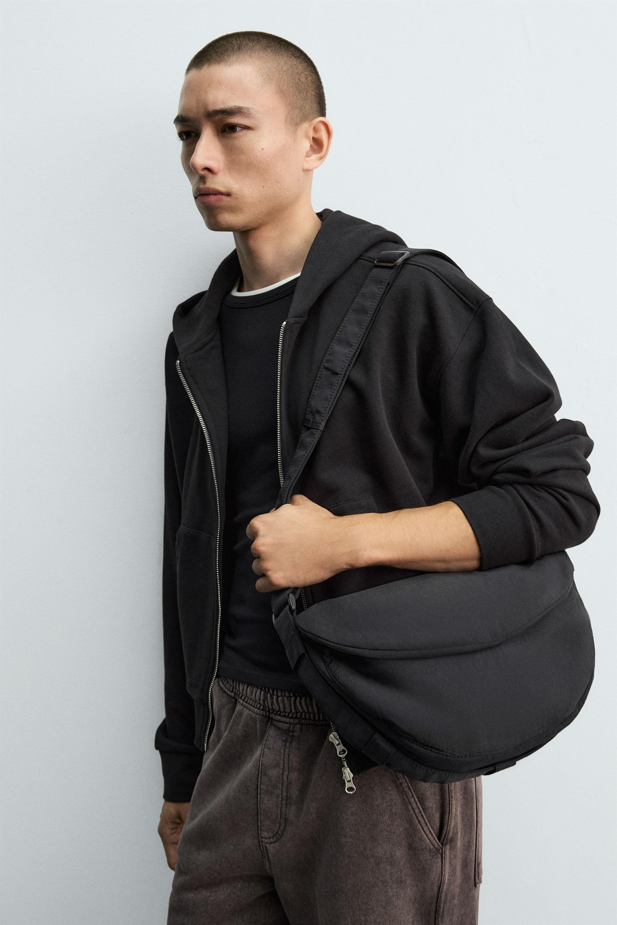 たな イントロパックまとめ ナイロンクロスボディバッグ - ブラック | ZARA Japan / 日本