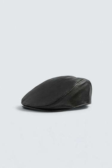 BOINA PIEL LIMITED EDITION - Negro de Zara