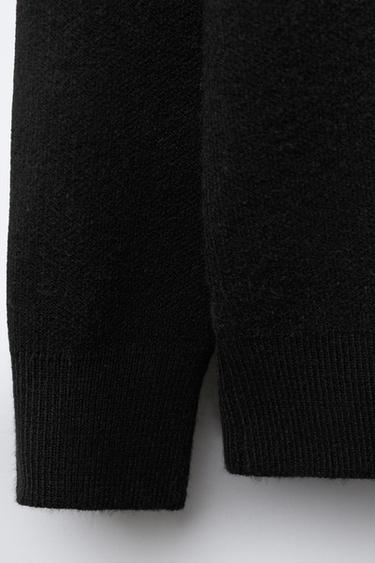 GRAFFITI KNIT SWEATER - Black by Zara - Image 3