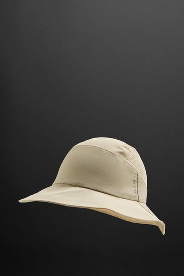 TECHNICAL BUCKET HAT - Oyster-white by Zara