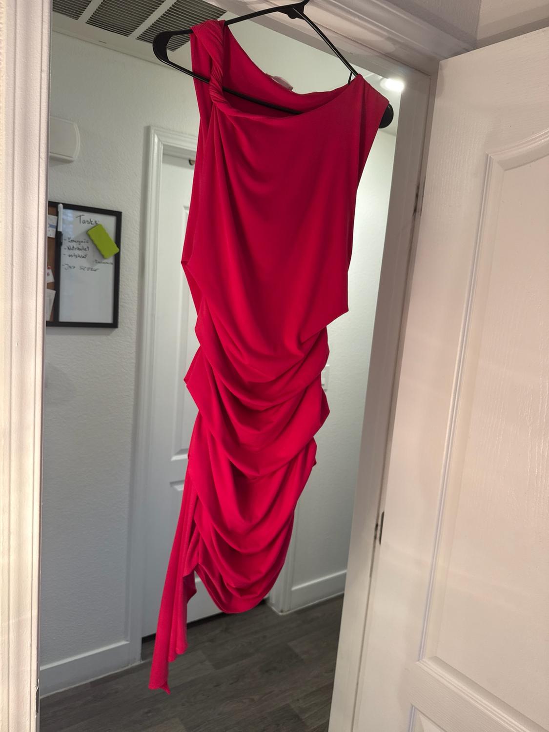 DRESS WITH RUCHING - Image 2