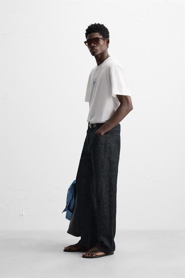 T-SHIRT IMPRIMÉS COMBINÉS - Blanc de Zara - Image 3