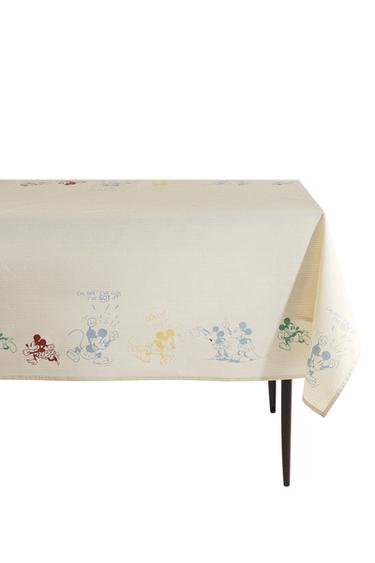 KIDS' MICKEY & MINNIE ©DISNEY COTTON TABLECLOTH - Multicoloured by Zara