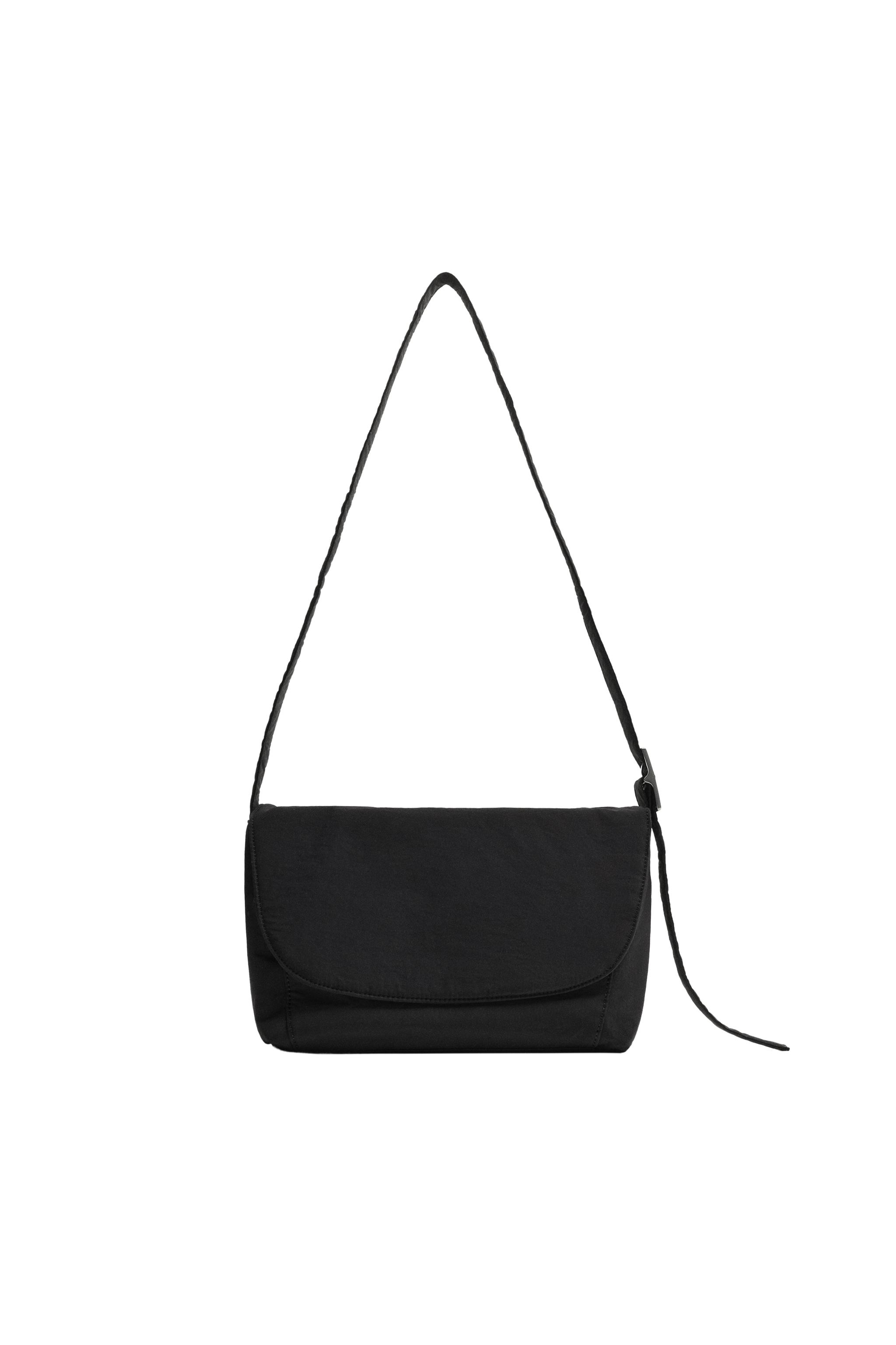 NYLON CROSSBODY BAG - Black | ZARA United States