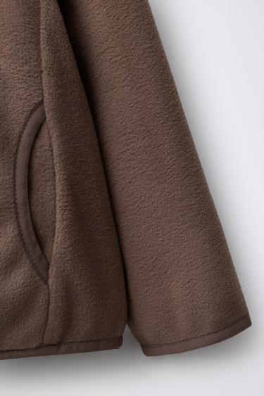 POLARTEC ® SKI COLLECTION FLEECE JACKET - Brown by Zara - Image 3