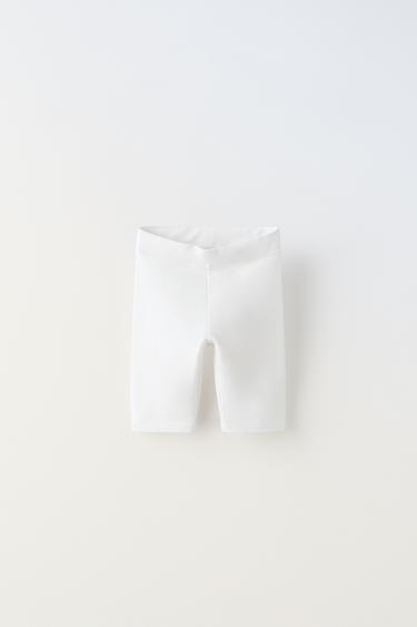 LEGGING DE CYCLISTE BÁSICO - Blanc de Zara - Image 0