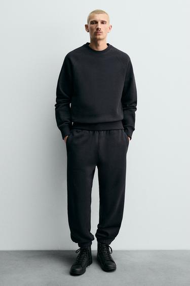 ZAPATILLA BOTÍN PIEL - Negro de Zara - Imagen 0