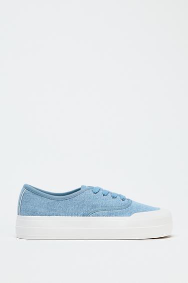 LIGHT DENIM TRAINERS - Denim Blue by Zara