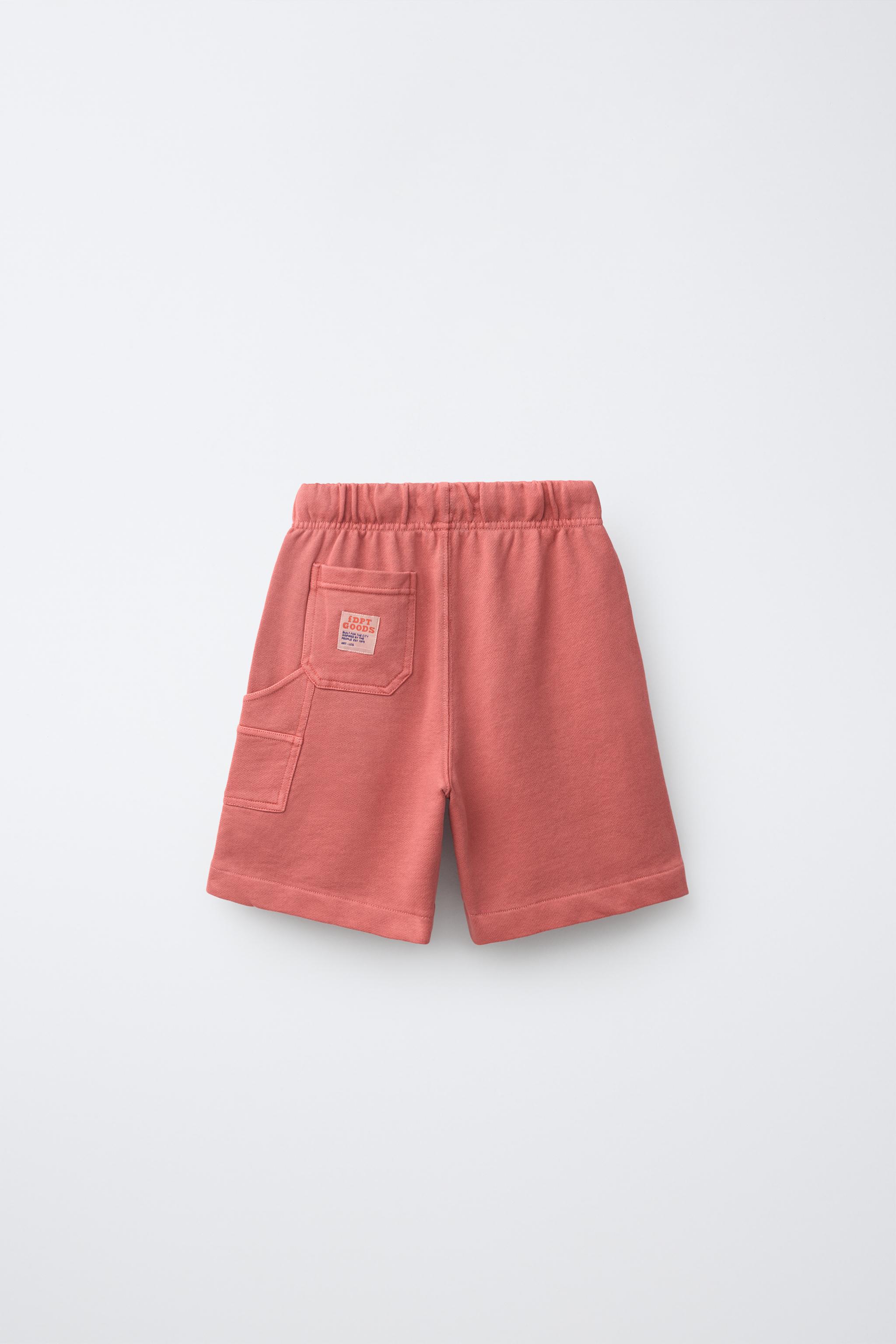 PLUSH SHORTS — Russet